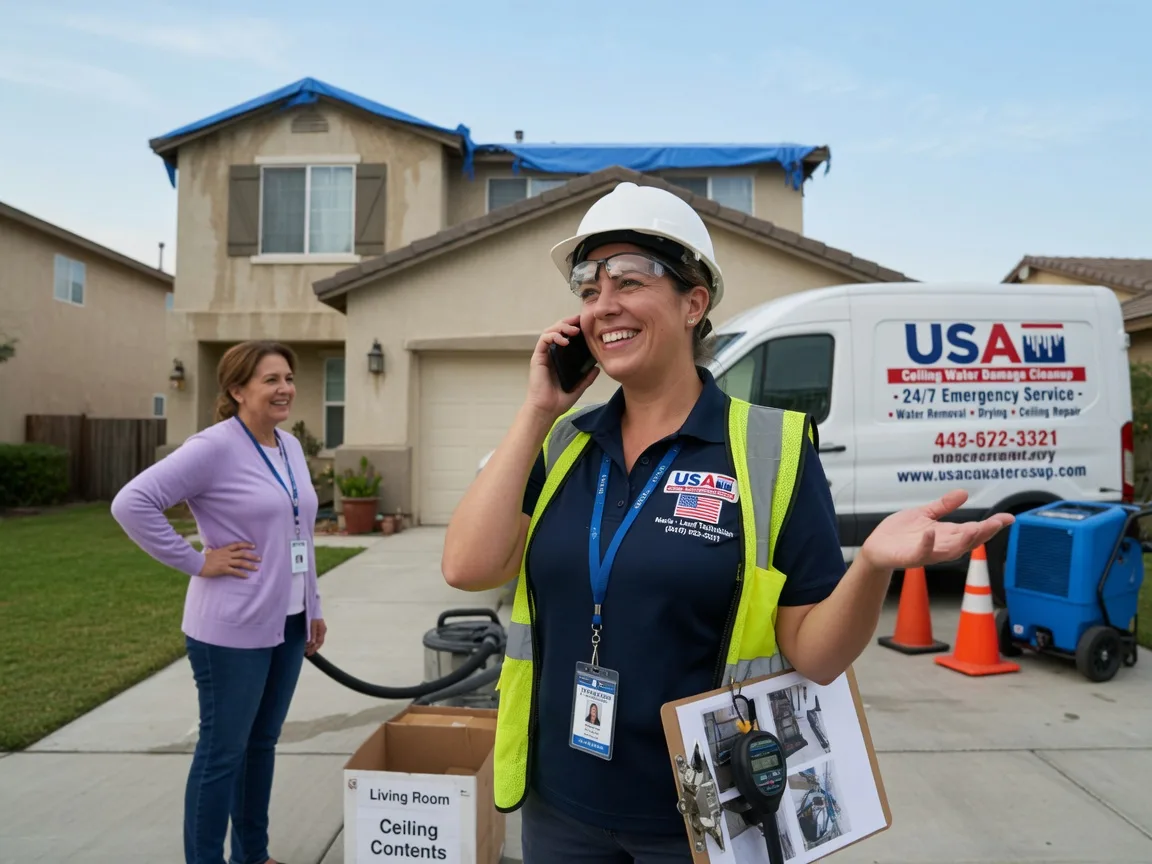 Ceiling Water Damage Restoration Calvin, ND FAQs